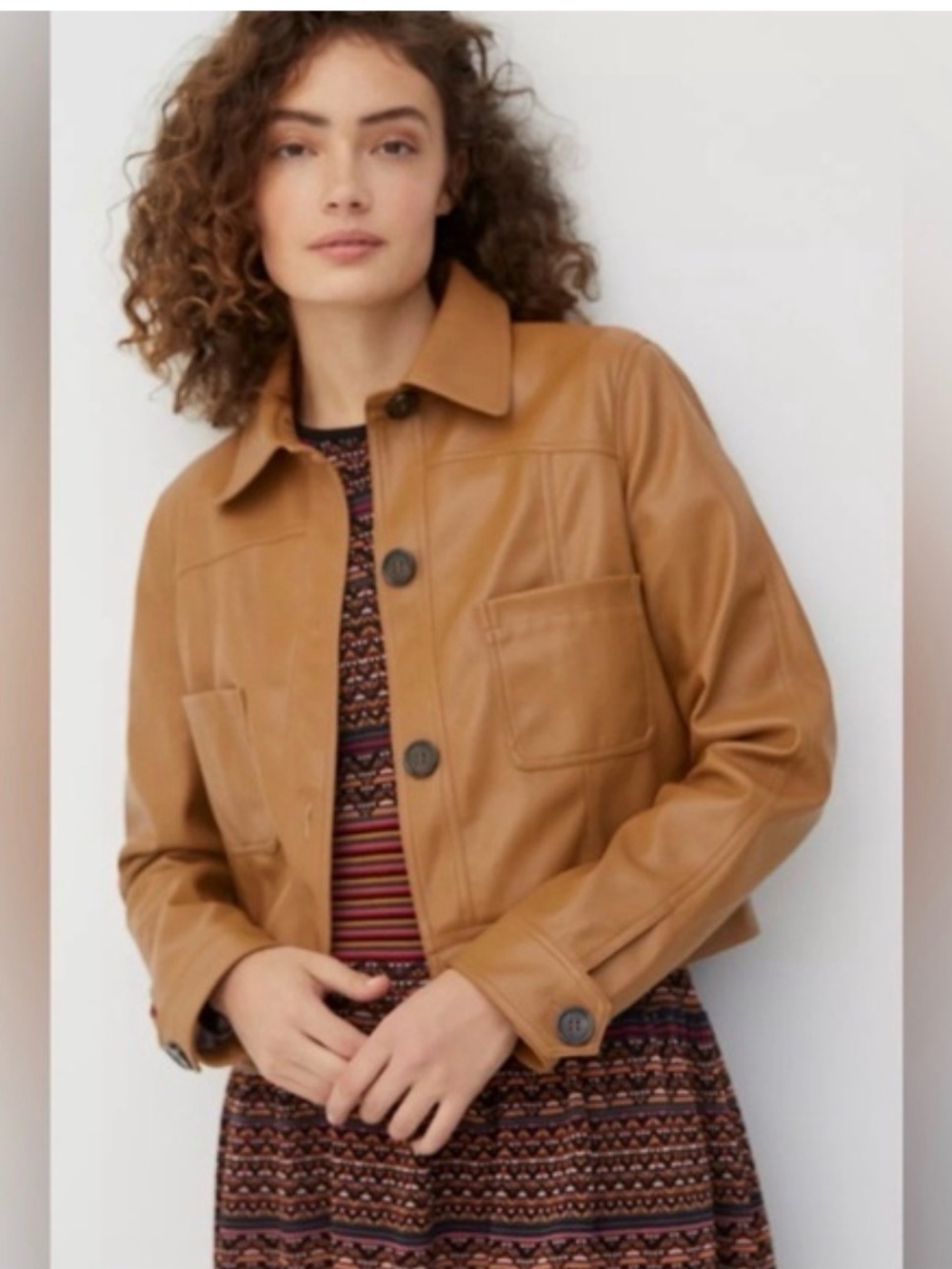 Anthropologie Cropped Jacket Size XS